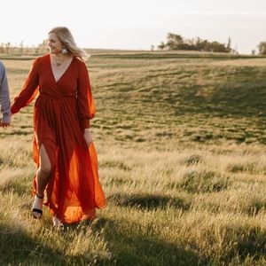 Baltic Born Rust Maxi Dress